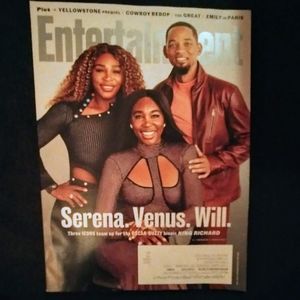 Entertainment weekly Serena Venus and Will Smith